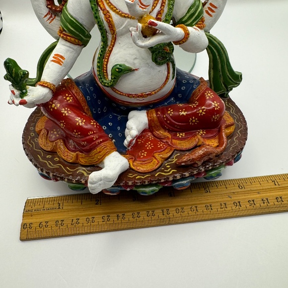 Lord Ganesha Statue, Protector God, 8 Inch, Home Decor, Good Luck, Elephant God. - Picture 9 of 10